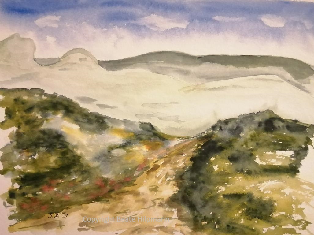 Weibliche Landschaft