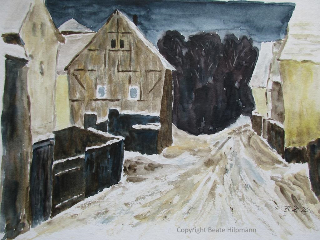 Alttrachau – nach Gemälde von Rosenhauer