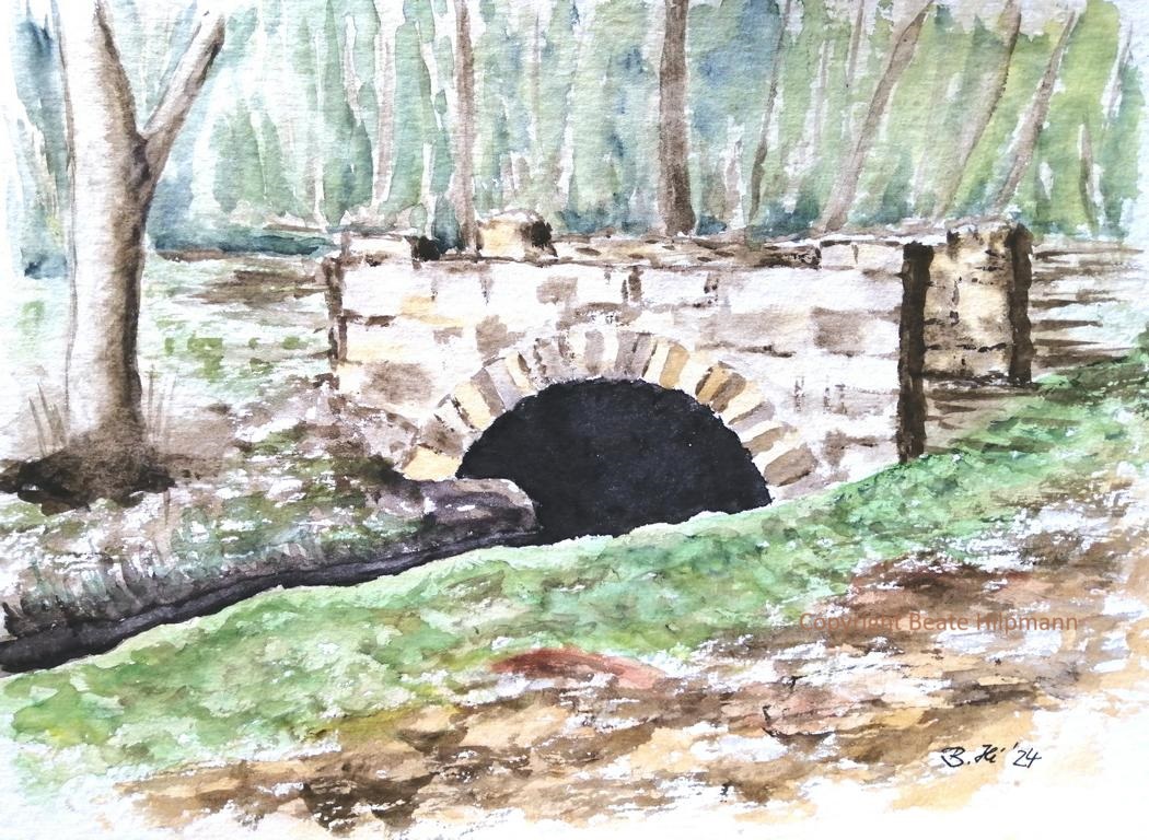 Brücke im Park