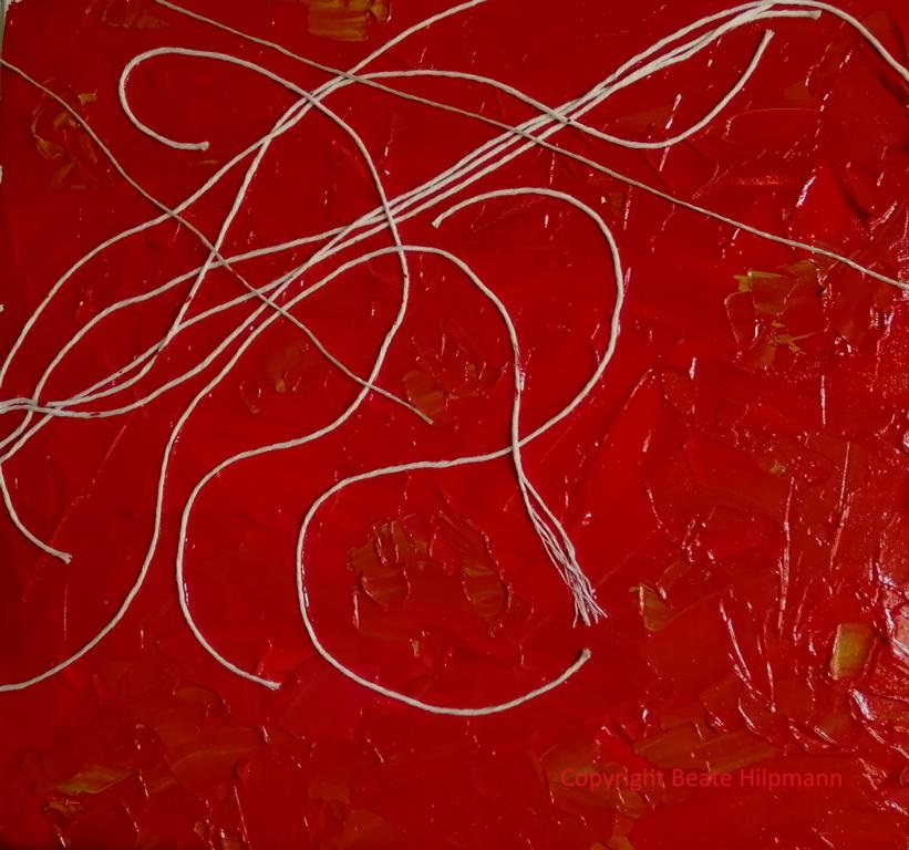 Komposition in rot – Chaos