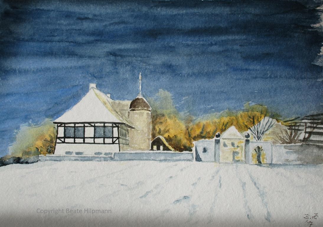 Hoflößnitz im Winter