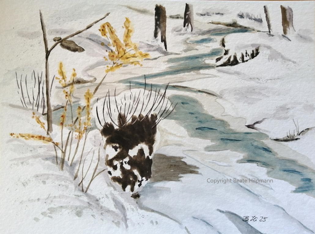 Wintermotiv Saubach
